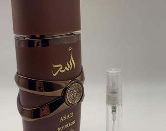 Lattafa Asad Bourbon (The Most Wanted Azzaro) - Male | 10, 5, 3 ML Glass Sample