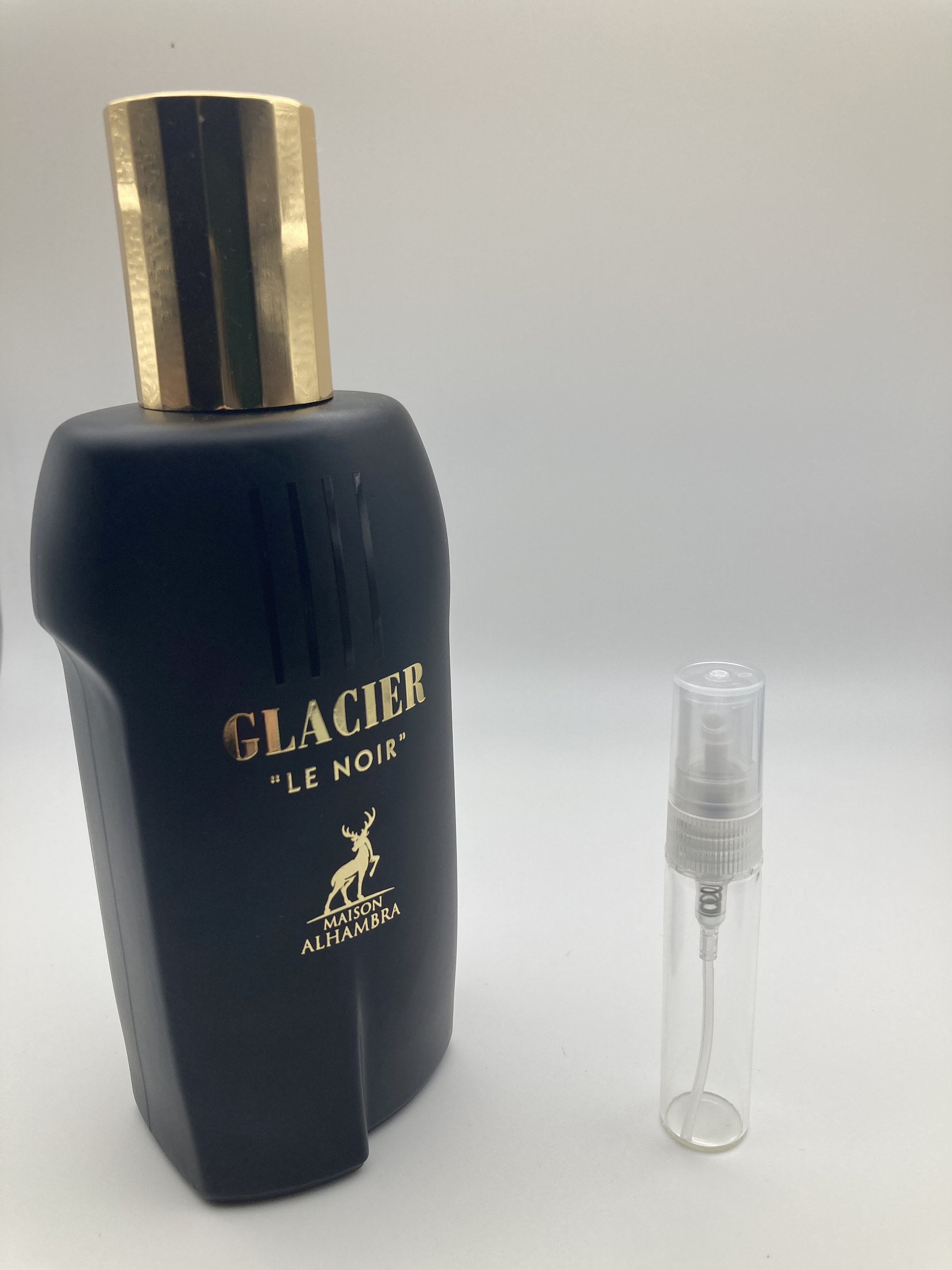 Maison Alhambra - Glacier Le Noir - Male | 10, 5, 3 ML Glass