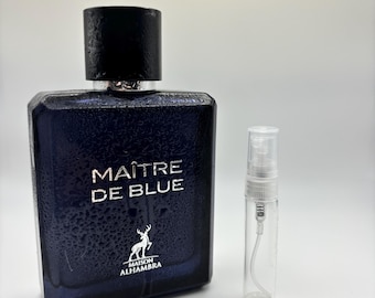 Maison Alhambra Maitre De Blue - Male | 10, 5, 3 ML Glass Sample