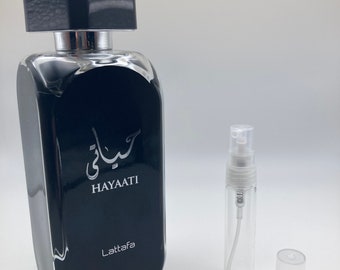 Lattafa Hayaati - Male | 10, 5, 3 ML Glass Sample