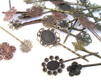 Assorted Bobby Pins, Hair Clips Pick Your Amount, #C122