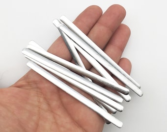 Pont nasal en aluminium avec endos adhésif pour masques faciaux à faire soi-même, Protège-nez en bande en aluminium, Stock américain, Quantité au choix, Q62