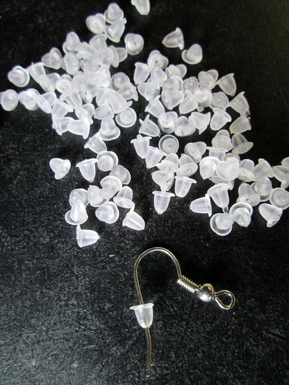 Plastic shop ear tops