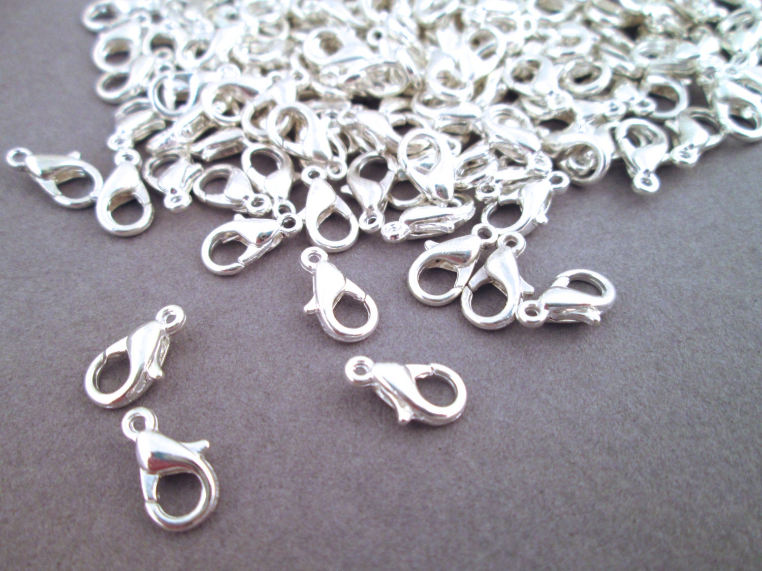 1 Pc Bag of 4x10 mm Sterling Silver Lobster Clasp
