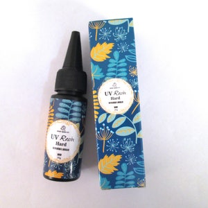 1 Bottle Transparent UV HARD Resin Glue, 25g Adhesive