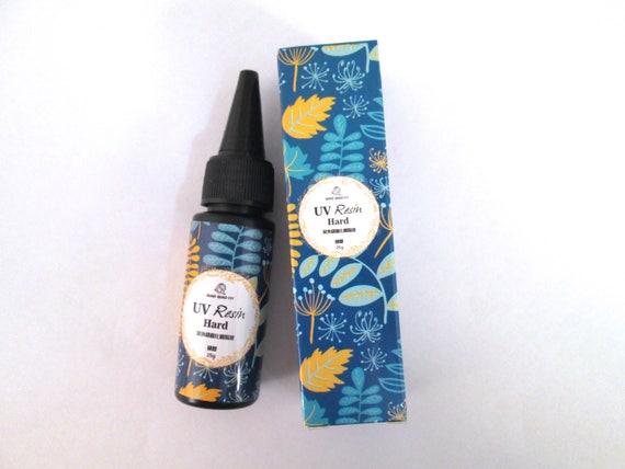 1 Bottle Transparent UV HARD Resin Glue, 25g Adhesive