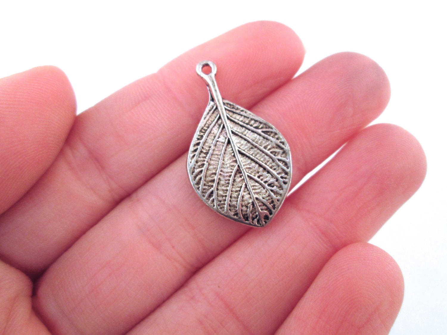 Sterling Silver Aspen Leaf - 6mm Pendant Sterling Silver Aspen Leaf - 6mm Pendant