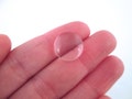 10, 20 or 50 pieces 14mm glass magnifying cabochons, round crystal clear cabs, pick your amount