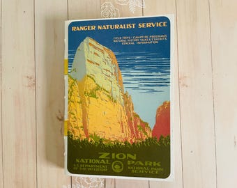 Zion National Park Watercolor Sketchbook