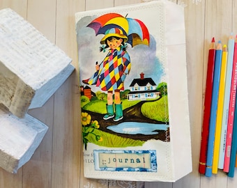 Colorful Umbrella Journal