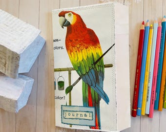 Colorful Macaw Journal