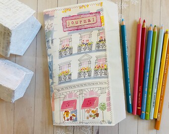 Colorful Children's Book Page Journal