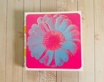 Mini Pink Flower Sketchbook