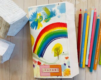 Colorful Rainbow Journal