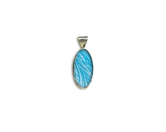 Small Oval Silk Pendant by Shi Studio in Your Choice of Silk Brocade