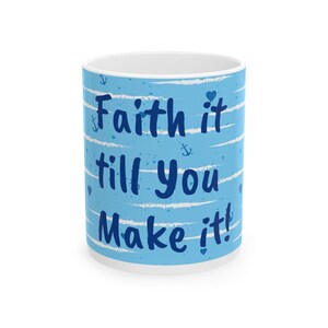 Faith Ceramic Mug, 11oz