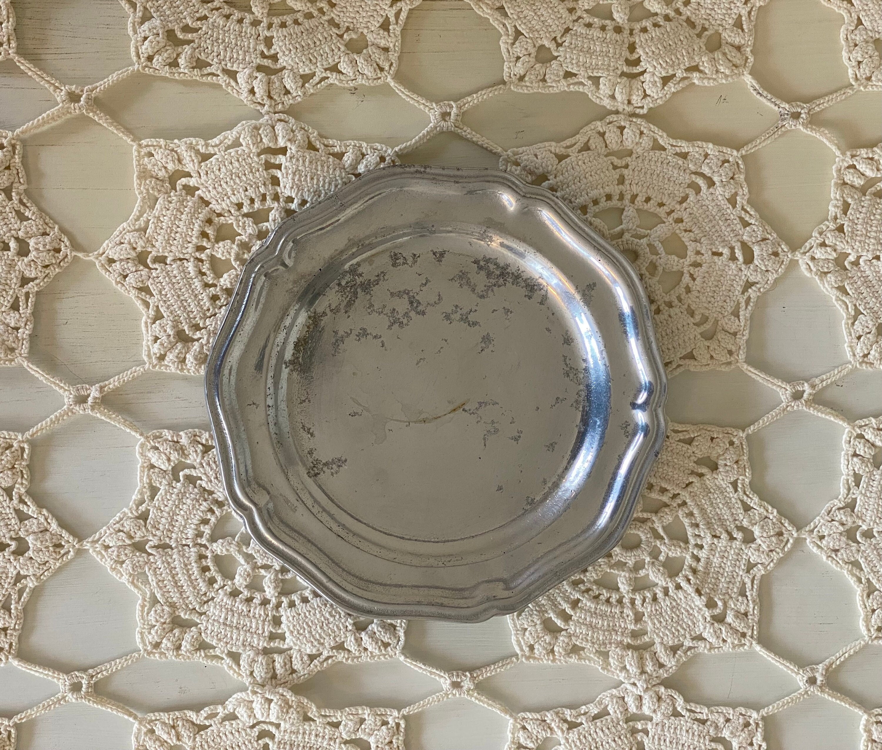 Vintage RWP Pewter Plate / Wilton Columbia, PA - Etsy