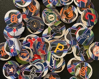 Baseball Logo Magnets