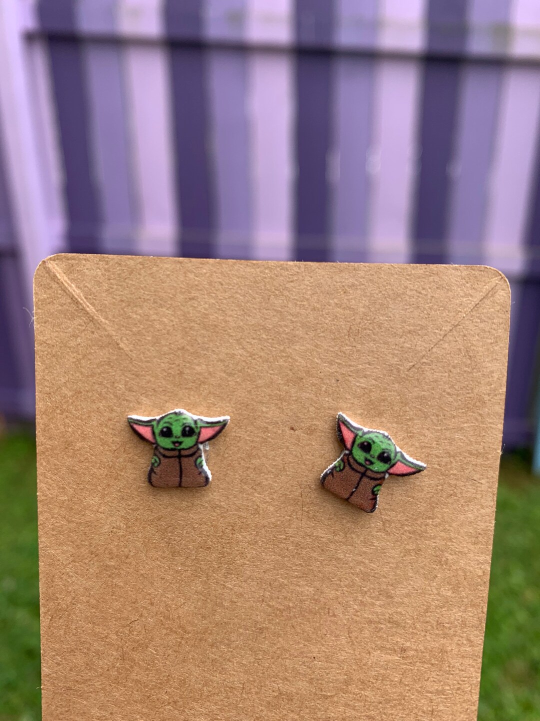 Baby Yoda Earrings/disney Earrings/mandalorian Earrings/disney Trip