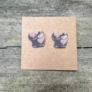 Lucifer from Cinderella Earrings/Disney Earrings/Princess Earrings/Disney Trip/Stud Earrings/Stainless Steel/Disney Jewelry/Cat