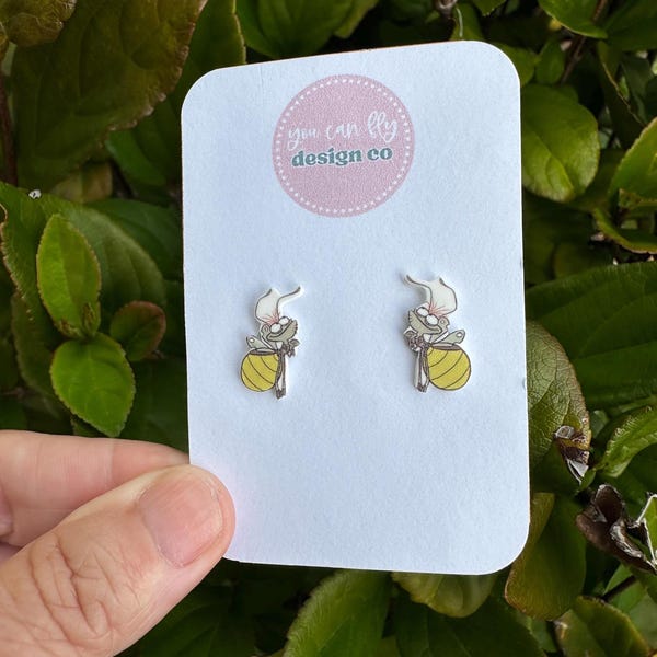 Ray from Princess and the Frog Earrings: Stainless Steel Studs