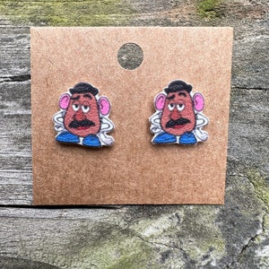 Mr Potato Head Earrings/Disney Earrings/Toy Story Earrings/Disney Trip/Stud Earrings/Stainless Steel/Disney Jewelry/Pixar Movies/