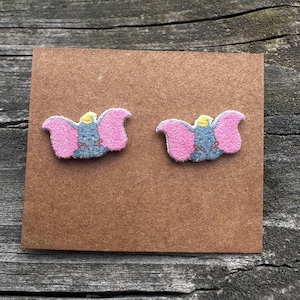 Dumbo Earrings/Disney Earrings/Dumbo Ears Earrings/Disney Trip/Stud Earrings/Stainless Steel/Disney Jewelry/