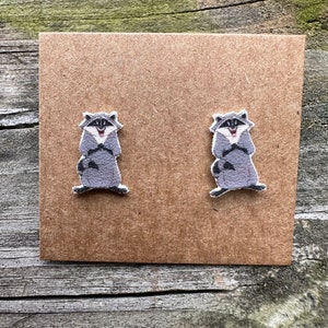 Meeko from Pocahontas Earrings/Disney Earrings/Princess Earrings/Disney Trip/Stud Earrings/Stainless Steel/Disney Jewelry/Raccoon