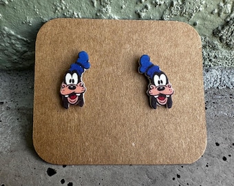 Goofy Earrings/Disney Earrings/Mickey Mouse Earrings/Disney Trip/Stud Earrings/Stainless Steel/Disney Jewelry/Disney World Trip