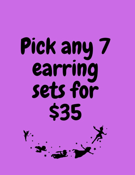 Etsy disney deals earrings
