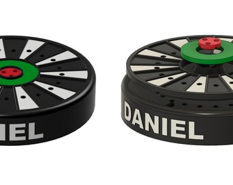 Custom dart holder with name