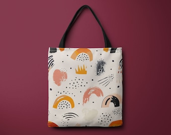 Tote Bag Pattern | Polyester tote bag | Boho pattern Style