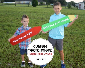 1st Day of School Photo Prop - Teacher Photo Prop - Classroom Photo Prop - DIGITAL FILES ONLY