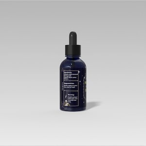 Cold Pressed Moringa Oil Infused with Blue Lotus image 3