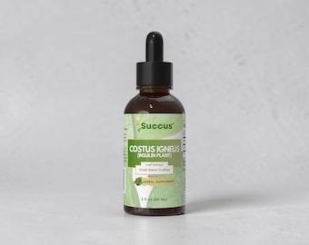 Costus Igneus Insulin Plant Tincture - Herbal Extract