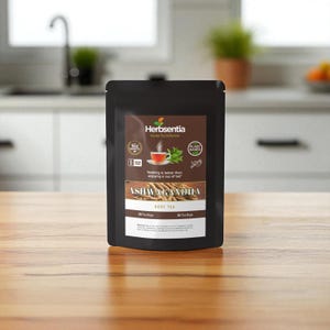 Ashwagandha kruidenthee – natuurlijk cafeïnevrij afbeelding 1