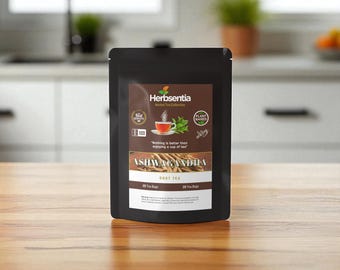 Ashwagandha Herbal Tea – Naturally Caffeine-Free