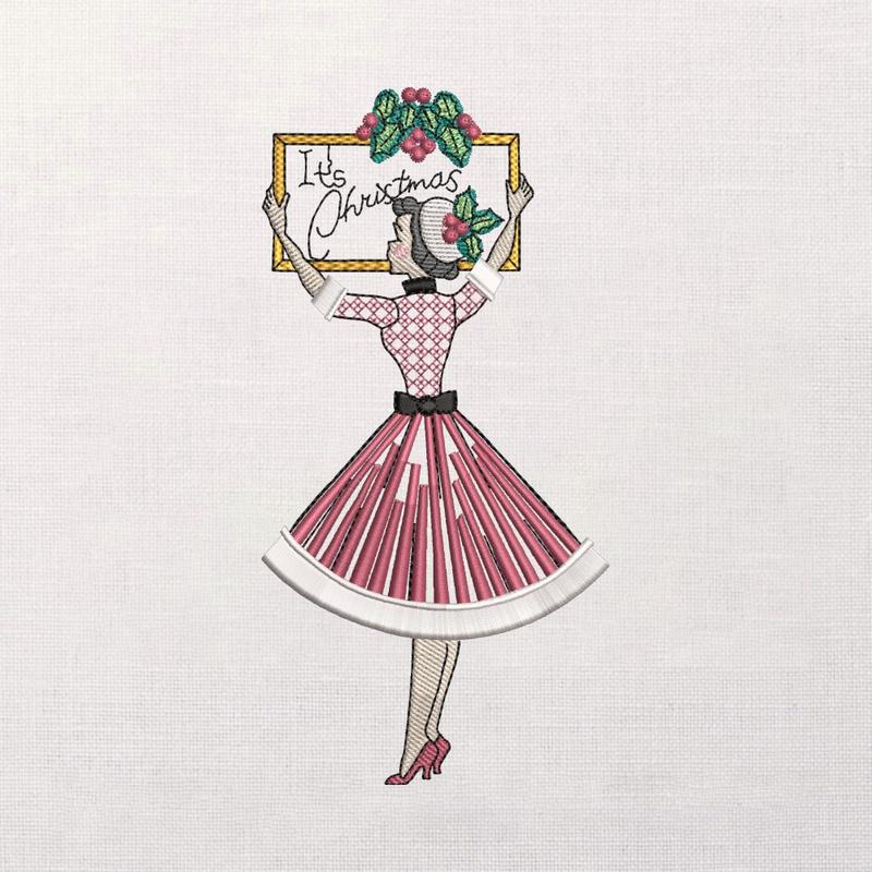 Retro Holiday Dress - Etsy