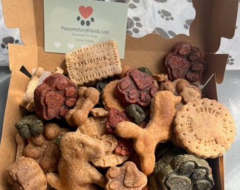 PAWSOME PICK&MIX  - Pick and Mix Novelty dog biscuits, all homemade and fresh to order. Natural and healthy homemade dog biscuits