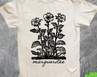 Daisy Wildflowers Vintage T-shirt, Comfort Colors, Retro Flower Tee, La Dolce Vita, French, Screenprint Art, Gift For Her, Cottagecore, 90s