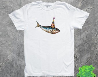Party Sardine Shirt, La Dolce Vita, 90s Tinned Fish Shirt, Funny Birthday Tshirt, Y2k Gag Gift, Bachelorette Party Shirt, Tomato Girl Summer