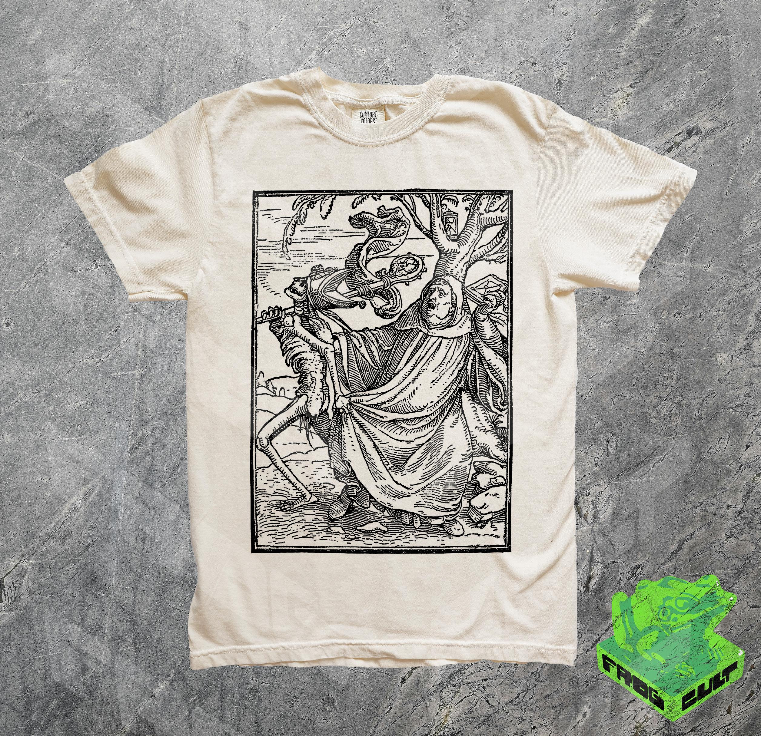 アート・デザイン・音楽 La camicia. Storia, mito, moda. Ediz.jg1 Vintage 90s Dark Art Tshirt, Medieval Print Art Shirt