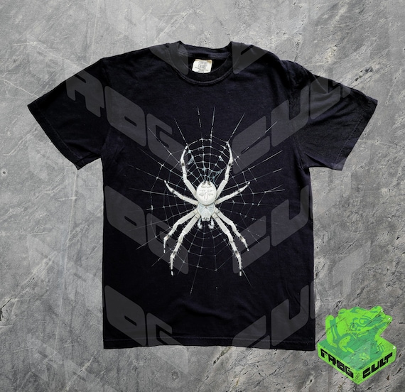 が*ゅ様 80s 90s スパイダーウェブ　Tシャツ　Hanes spider が*ゅ様 80s 90s スパイダーウェブ Tシャツ Hanes spider 80s 90s