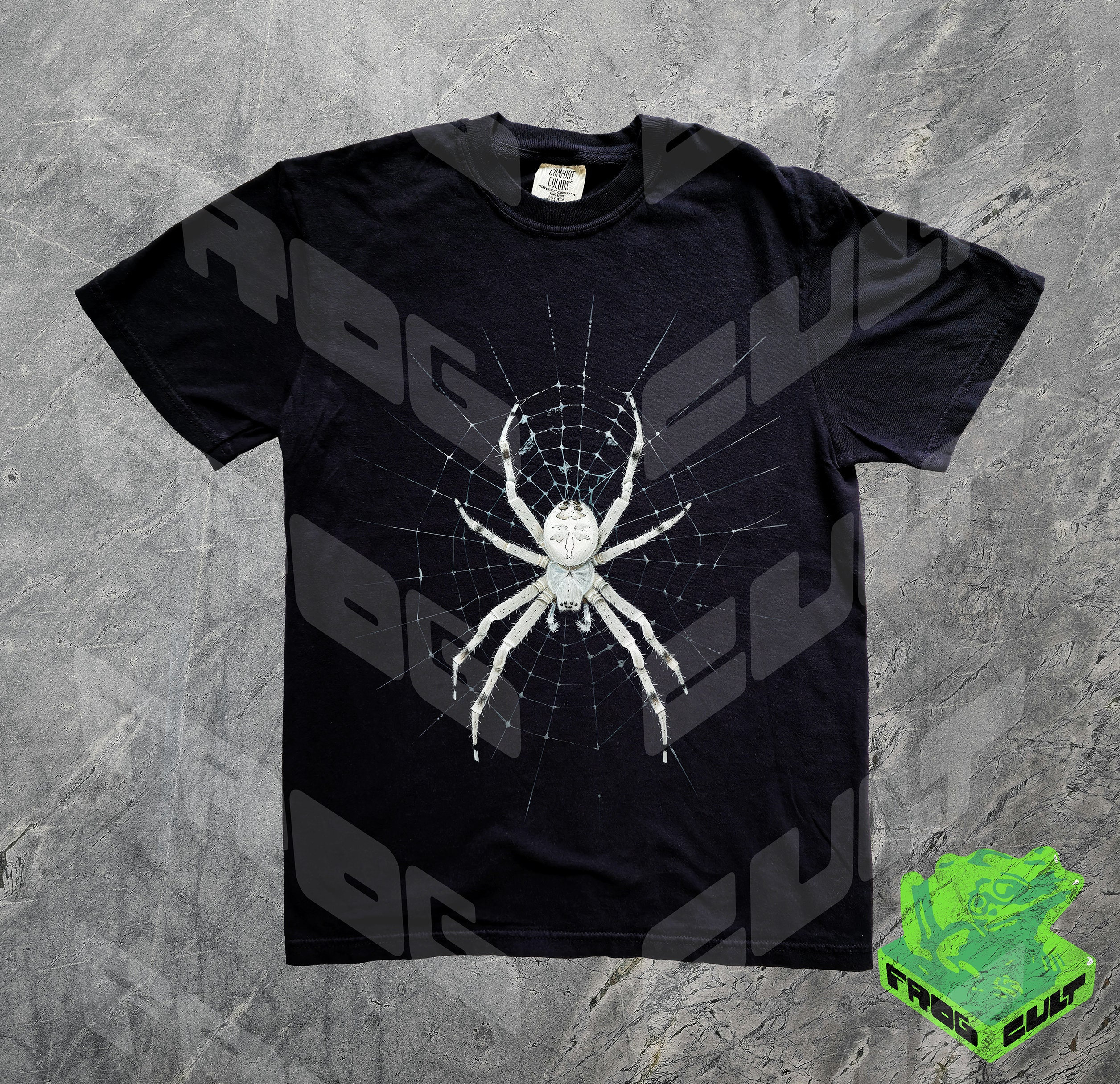 Spider Web Y2k T-shirt, Comfort Colors, 90s Vintage Style Gothic