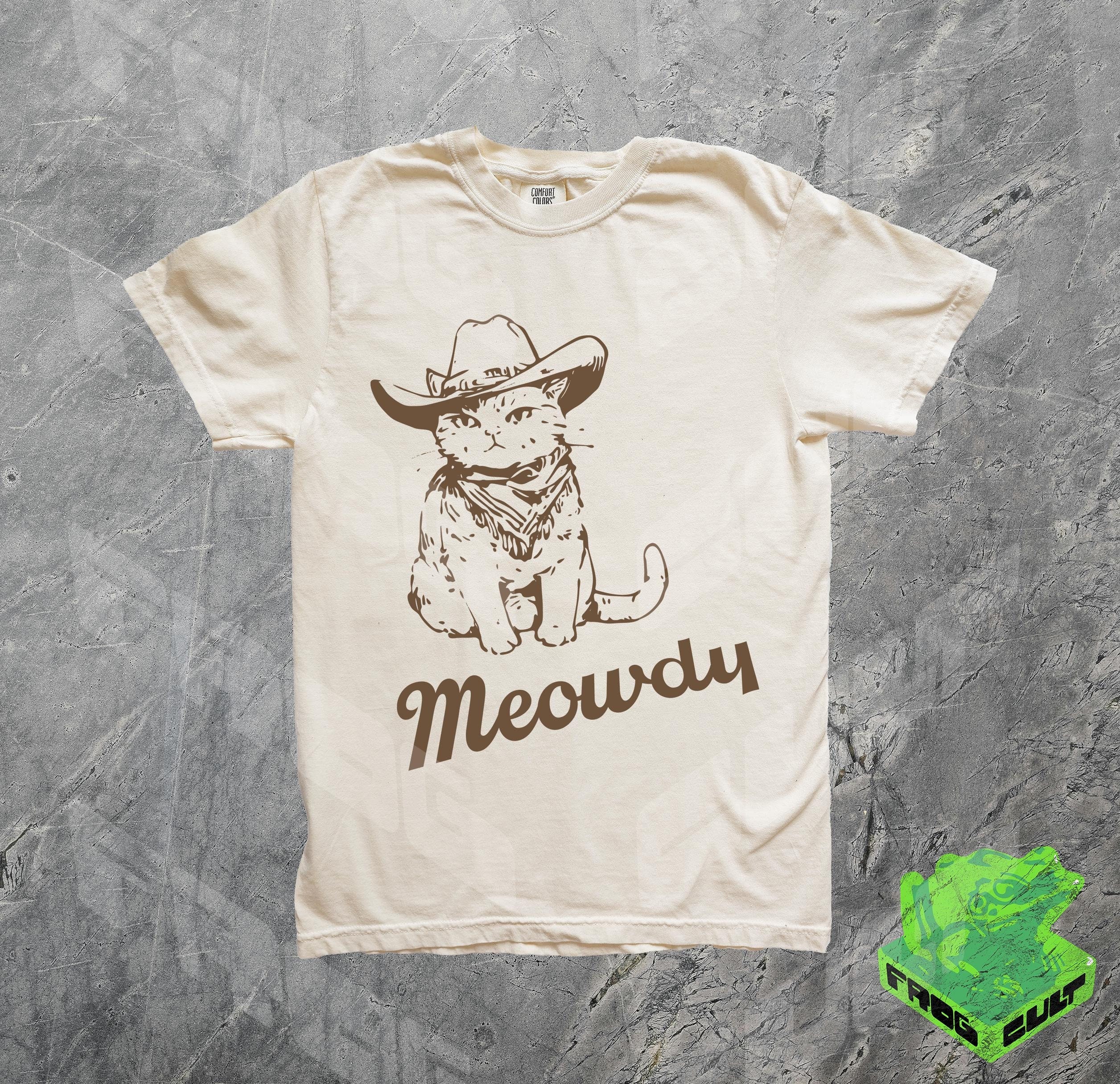 Meowdy Shirt - Etsy UK