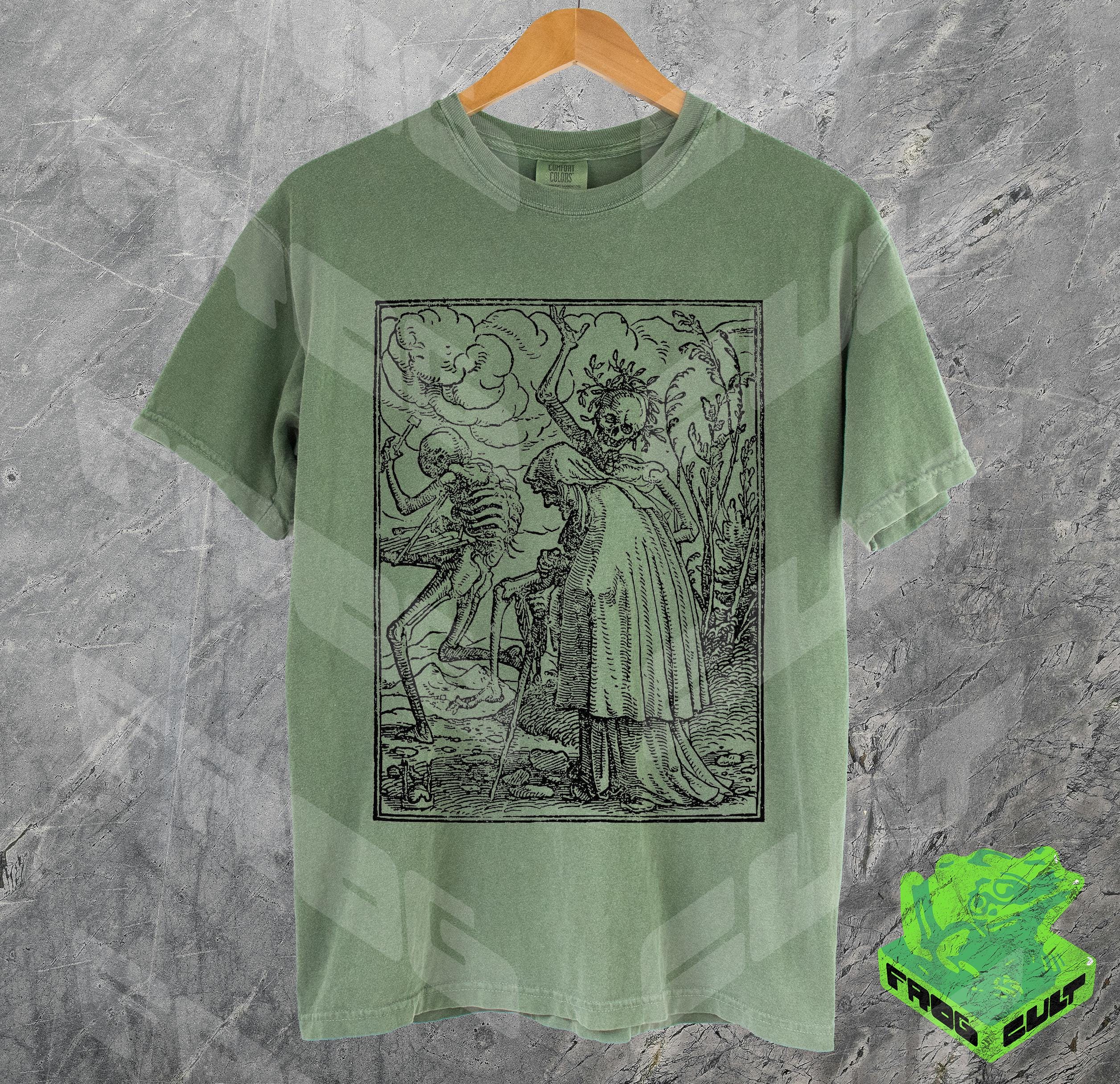 Vintage 90s Dark Art Graphic Shirt, Retro Creepy Y2k Shirt, Dreamy 