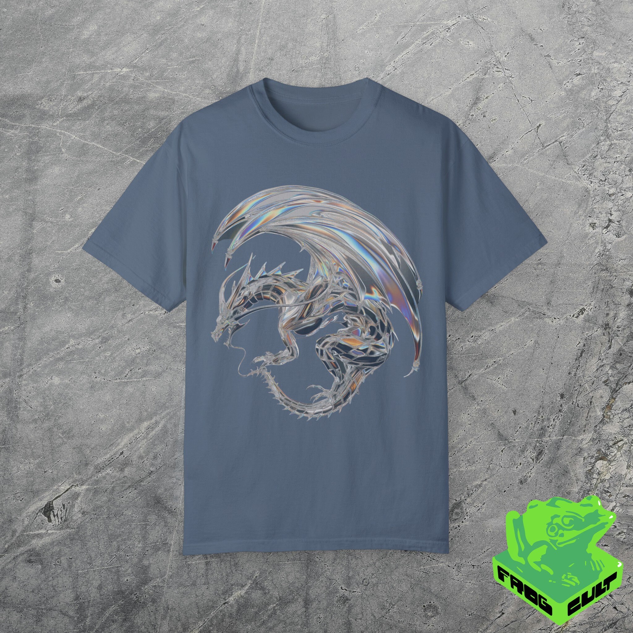 ミュージシャン 90s DIO dragon T-shirt dark gray vintage 90s Dragon t-shirt AOP | SellMerchandise
