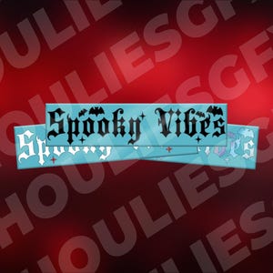 Spooky Vibes | Car Decal | JDM Decal | JDM Sticker | Stance | Static | Die-Cut | Sticker | Bumper Sticker | Spooky | Halloween