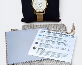 Mickey Mouse Gold Lorus Watch Collectible Limited Edition