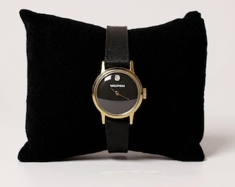 Waltham Vintage Women's Mechanical Watch | Diamond Accent, Wind-up Swiss Movement | Classic and Elegant Wristwatch